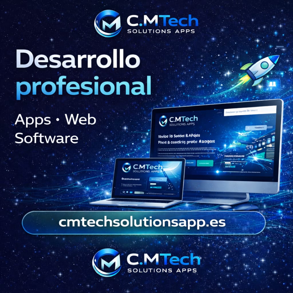 Servicio de desarrollo de aplicaciones móviles de C.MTech